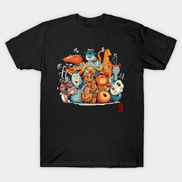 Animal band T-Shirt by siriusreno